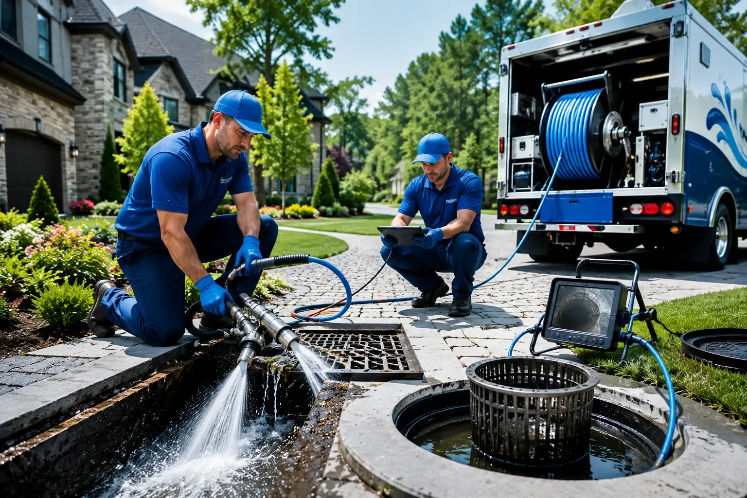 Local outdoor drain cleaning professionals in Boswell, OK